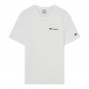 Champion T-Shirt Logo Piccolo Bianco Uomo