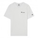 Champion T-Shirt Logo Piccolo Bianco Uomo