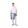 Champion T-Shirt Logo Piccolo Bianco Uomo