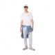 Champion T-Shirt Logo Piccolo Bianco Uomo