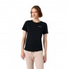 Champion T-Shirt Logo Piccolo Nero Donna