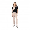 Champion T-Shirt Logo Piccolo Nero Donna