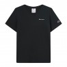 Champion T-Shirt Logo Piccolo Nero Donna