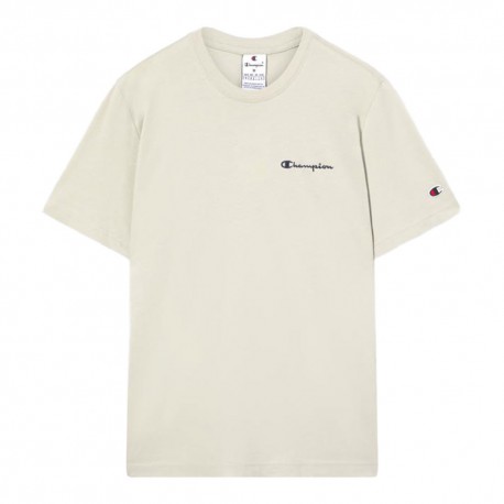 Champion T-Shirt Logo Piccolo Sabbia Uomo