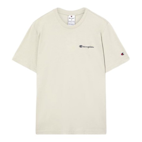 Champion T-Shirt Logo Piccolo Sabbia Uomo