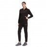 Ea7 Tuta Sportiva Full Zip Con Cappuccio Ess Nero Donna