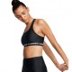 Under Armour Reggiseno Sportivo Crossback Mid Nero Donna