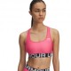 Under Armour Reggiseno Sportivo Hg Mid Reggiseno Sportivonded Super Rosa Donna