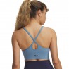 Under Armour Reggiseno Sportivo Vanish Seamless Low Blue Smoke Donna