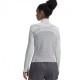 Under Armour Felpa Palestra F Z Halo Grigio Donna