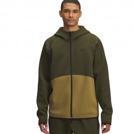 Under Armour Felpa Palestra Unstoppable Verde Uomo