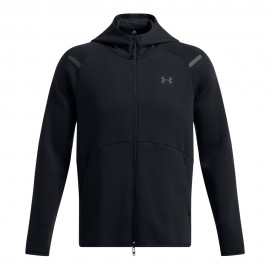 Under Armour Felpa Palestra Unstoppable Flc Fz Nero Uomo