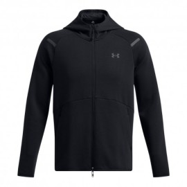 Under Armour Felpa Palestra Unstoppable Flc Fz Nero Uomo