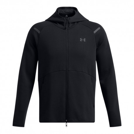 Under Armour Felpa Palestra Unstoppable Flc Fz Nero Uomo