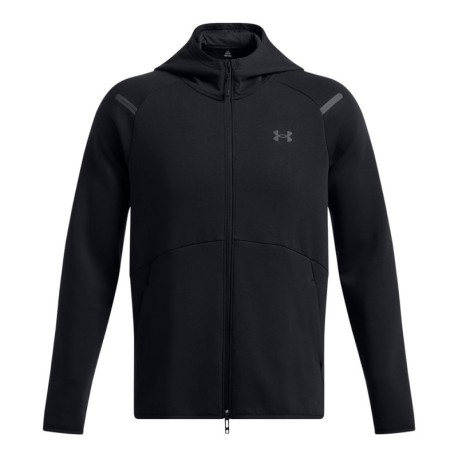 Under Armour Felpa Palestra Unstoppable Flc Fz Nero Uomo