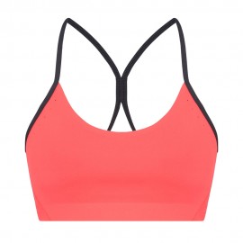Under Armour Reggiseno Sportivo Halo Rosso Donna