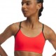 Under Armour Reggiseno Sportivo Halo Rosso Donna