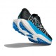 Hoka Rocket X Trail Nero Blu Skyward - Scarpe Trail Running Donna