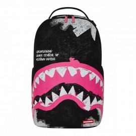 Sprayground Zaino Shark Central SORBET HAND PAINTED Backpack Nero