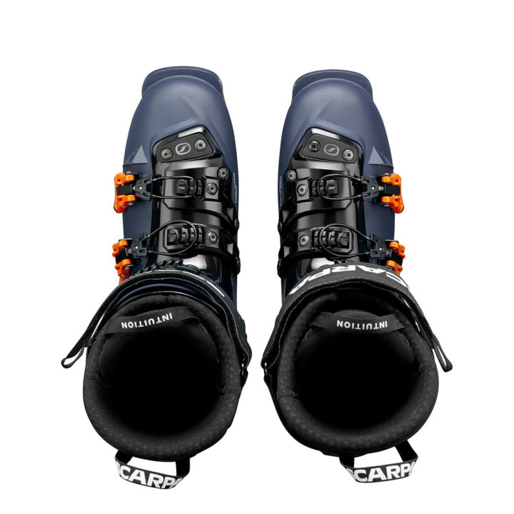 Scarpa Quattro-4 GT  Grigio Arancio - Scarponi Sci Alpinismo Uomo