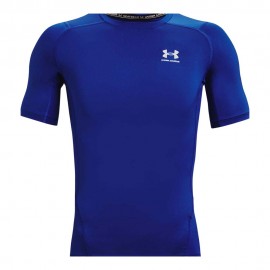 Under Armour Maglietta Palestra Hg Armour Comp Blu Uomo