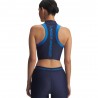 Under Armour Tank Hg Rib Washed Navy Donna