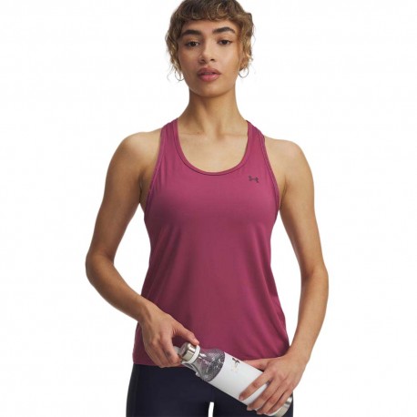 Under Armour Tank Knockout Fucsia Dusk Donna
