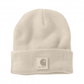 Carhartt Berretto Logo Tono Su Tono Bianco Uomo
