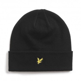 Lyle & Scott Berretto Logo Nero Uomo