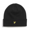 Lyle & Scott Berretto Logo Nero Uomo