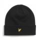Lyle & Scott Berretto Logo Nero Uomo