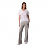 Calvin Klein Pantaloni Logo Grigio Donna