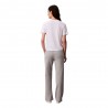 Calvin Klein Pantaloni Logo Grigio Donna
