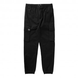 Calvin Klein Pantacargo Skinny Elastic Twill Nero Uomo