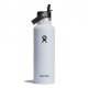 Hydro Flask Thermos Trekking Standard Flex Straw Cap Bianco