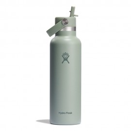 Hydro Flask Borraccia Termica con Flex Straw Cap 21 oz Agave