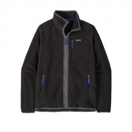 Patagonia Felpa In Pile Retro Trekking Nero Uomo