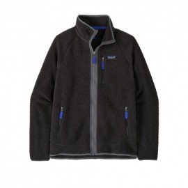 Patagonia Felpa In Pile Retro Pile Trekking Nero Uomo