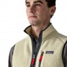 Patagonia Gilet Trekking Retro Pile Trekking Pelican Uomo
