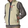 Patagonia Gilet Trekking Retro Pile Trekking Pelican Uomo