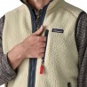 Patagonia Gilet Trekking Retro Pile Trekking Pelican Uomo