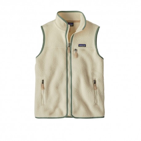Patagonia Gilet Trekking Retro Pile Trekking Natural Donna