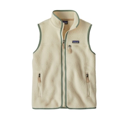 Patagonia Gilet Trekking Retro Pile Trekking Natural Donna