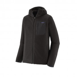 Patagonia Felpa In Pile R1 Air Full-Zip Hoody Nero Uomo