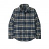 Patagonia Camicia Trekking Fjord Flannel Old Spruce Donna