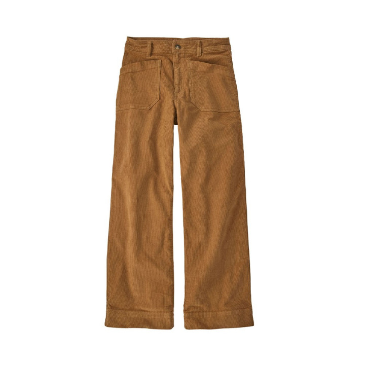 Patagonia Pantaloni Trekking Wide Leg Cord Nest Brown Donna