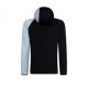 Rock Experience Felpa In Pile Kobra Hoodie Artic Ice Uomo