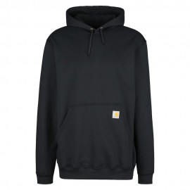 Carhartt Felpa Con Cappuccio Nero Uomo
