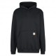 Carhartt Felpa Con Cappuccio Nero Uomo