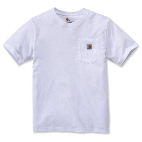 Carhartt T-Shirt Taschino Bianco Uomo
